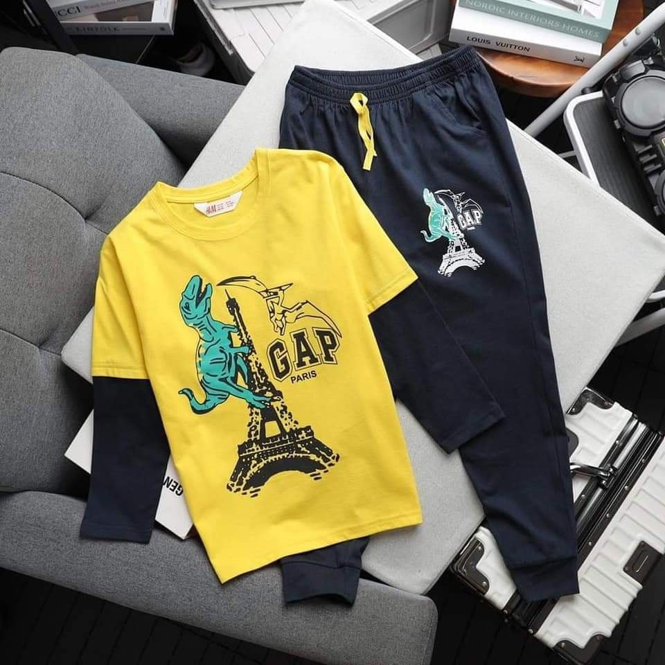 BỘ TD BÉ TRAI VÀNG KL CHỮ GAP