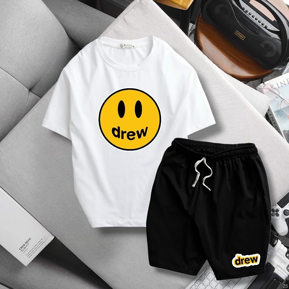 bộ drew cao cấp màu trắng
