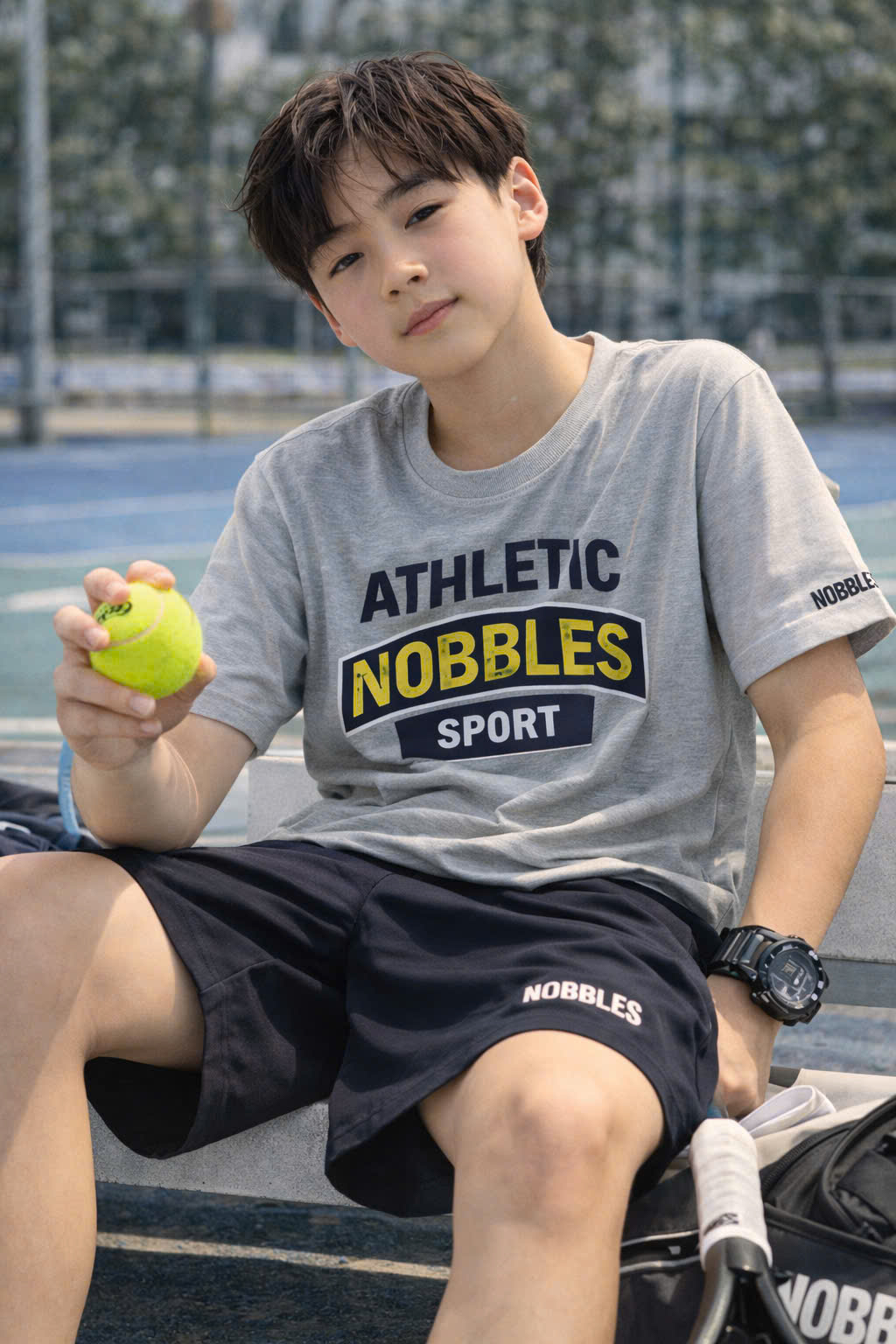 BỘ TAY NGẮN GYNAVY ATHLETIC NOBBLES SPORT
