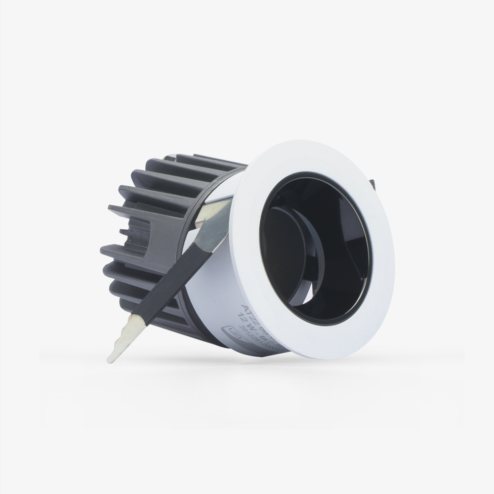 Đèn LED âm trần Downlight xoay góc AT22 60/12W