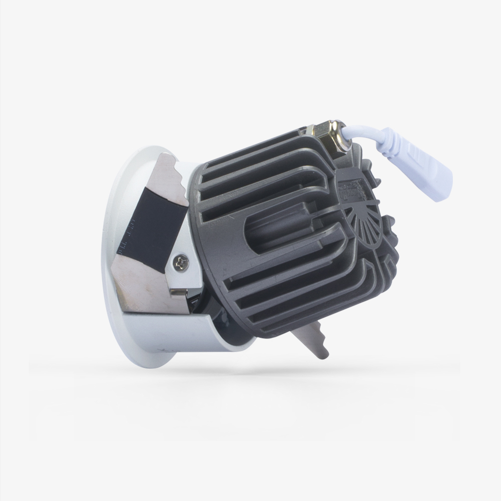 Đèn LED âm trần Downlight xoay góc AT22 60/12W