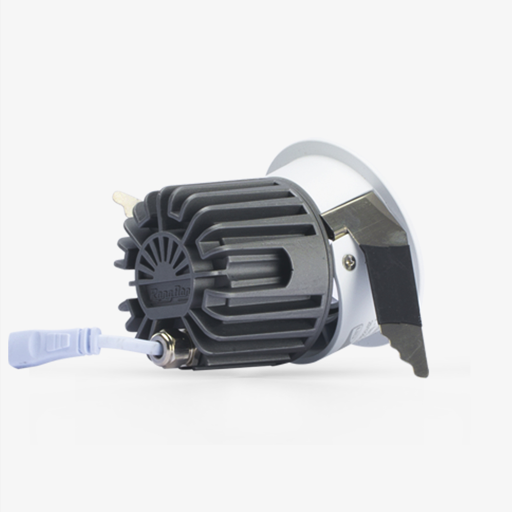 Đèn LED âm trần Downlight xoay góc AT22 60/12W