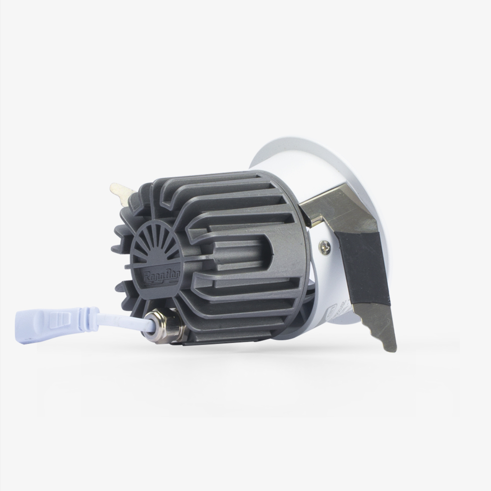 Đèn LED âm trần Downlight xoay góc AT22 60/12W