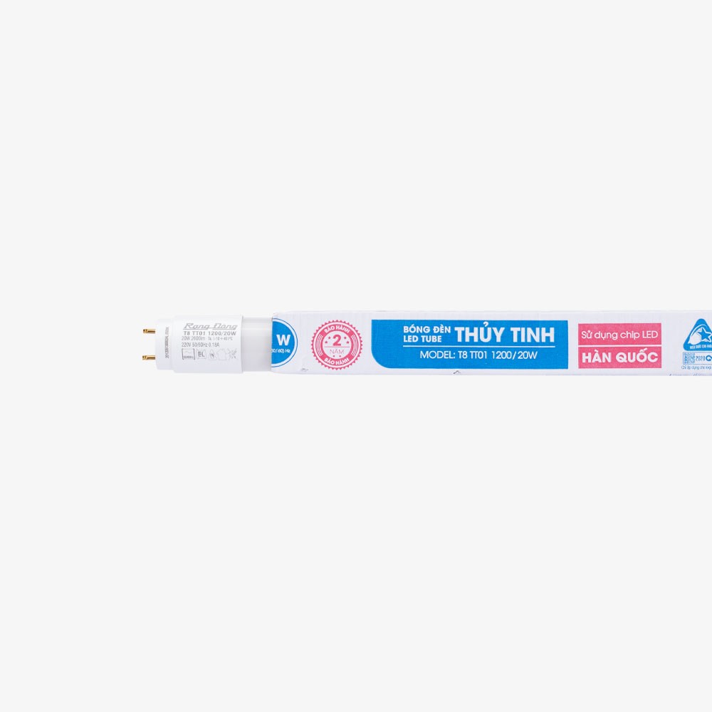 Bóng đèn LED Tuýp T8 1.2m 20W thủy tinh  T8 TT01 1200/20W