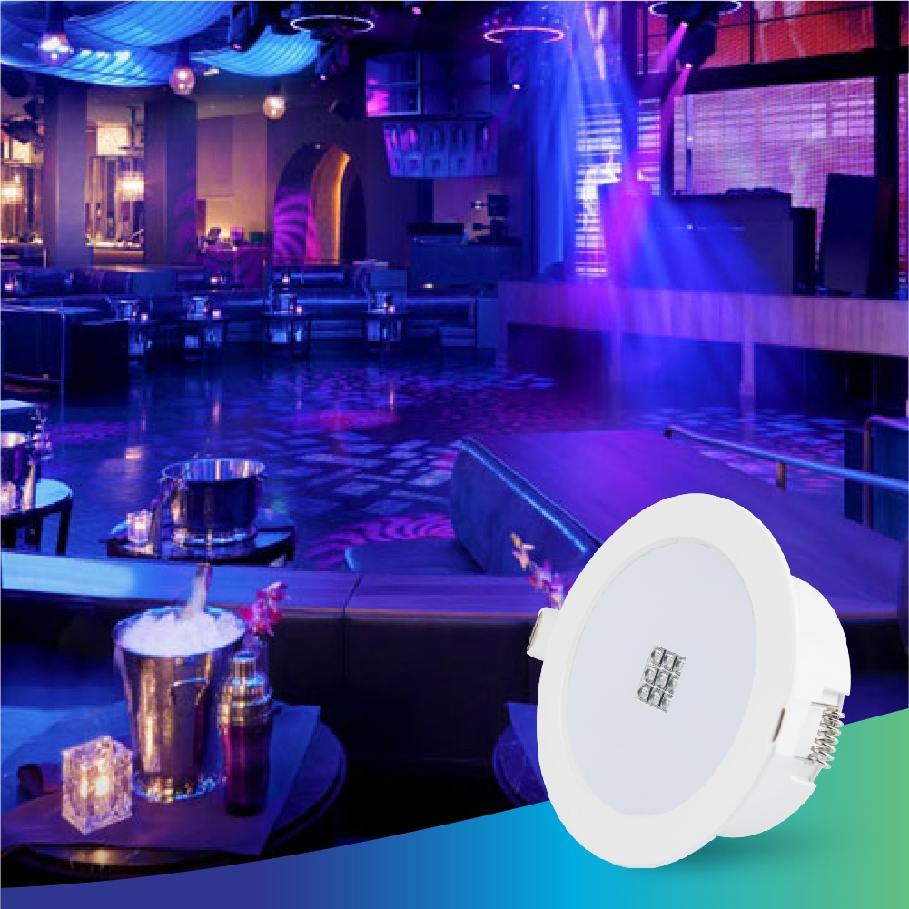 Đèn LED Âm trần diệt khuẩn AT21.UV 90/7W