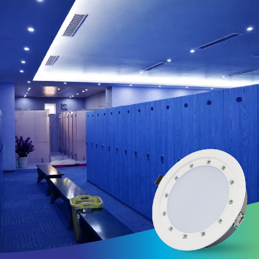 Đèn LED âm trần Downlight diệt khuẩn AT21.UV 135/14W