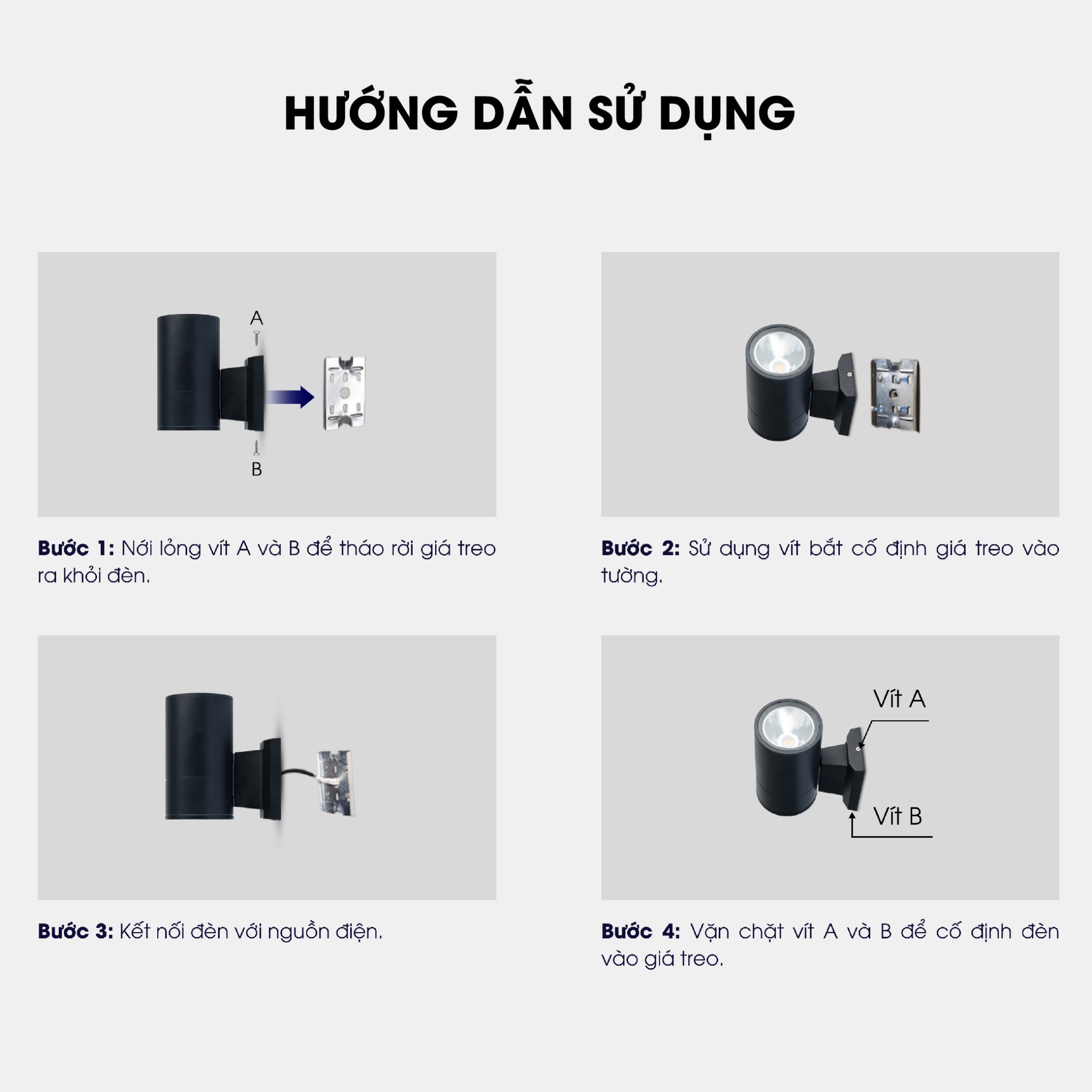 Đèn LED gắn tường  GT20.1P 20W