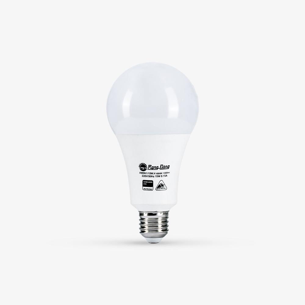 Bóng đèn LED BULB Tròn 15W  A80N1/15W.H