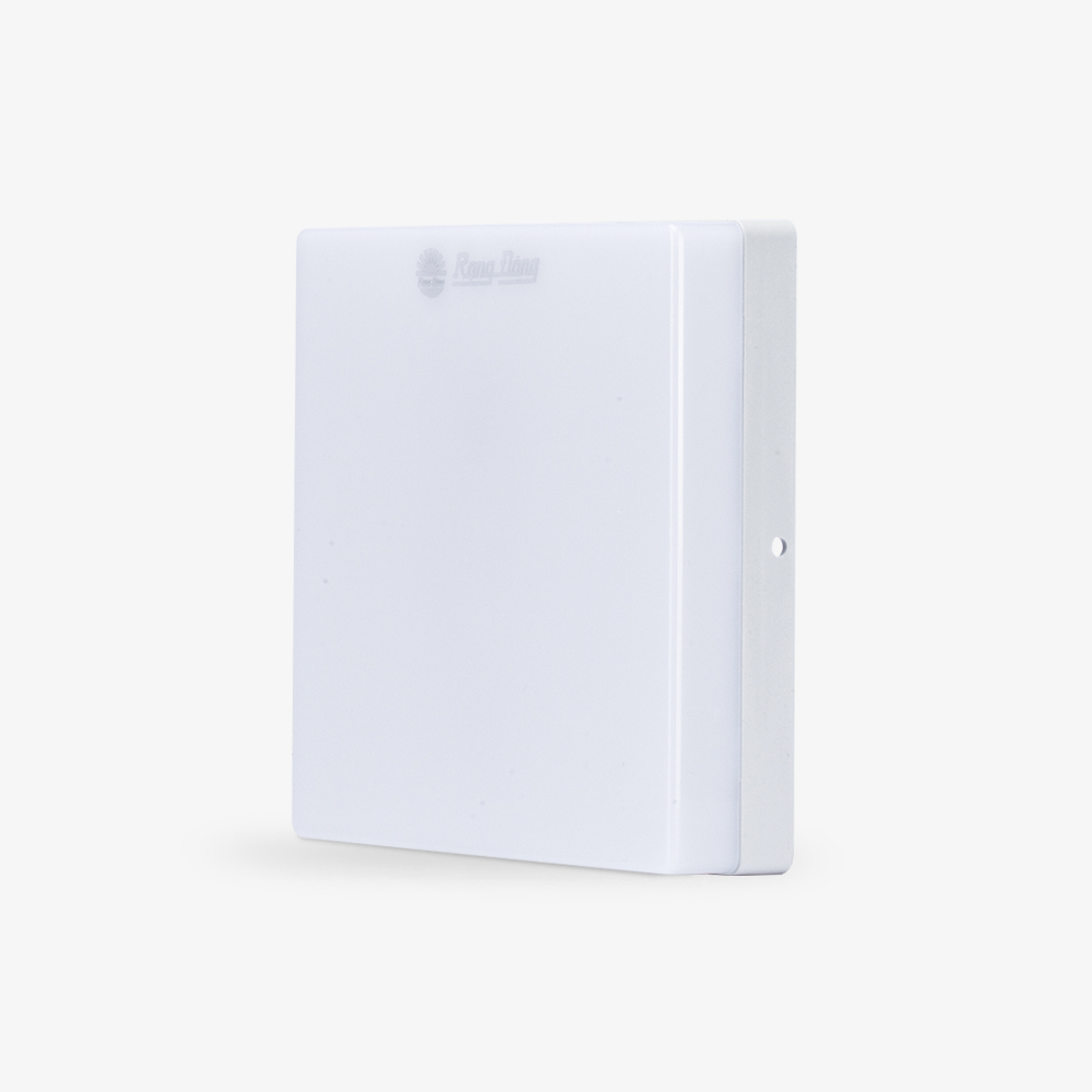 Đèn LED ốp trần vuông đổi màu đế nhựa  LN12N ĐM 170x170/12W