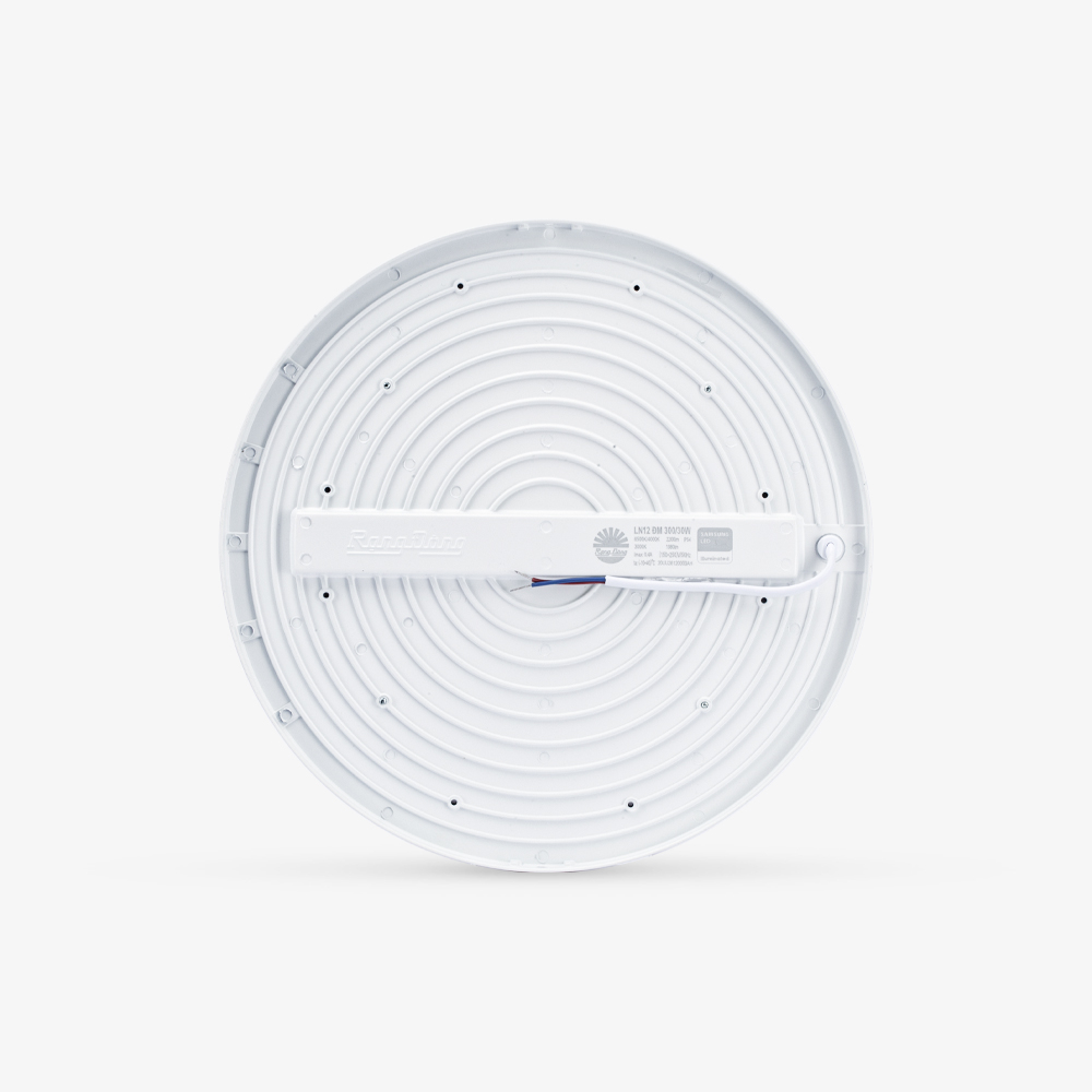 Đèn LED ốp trần tròn đổi màu đế nhôm LN12 ĐM 300/30W