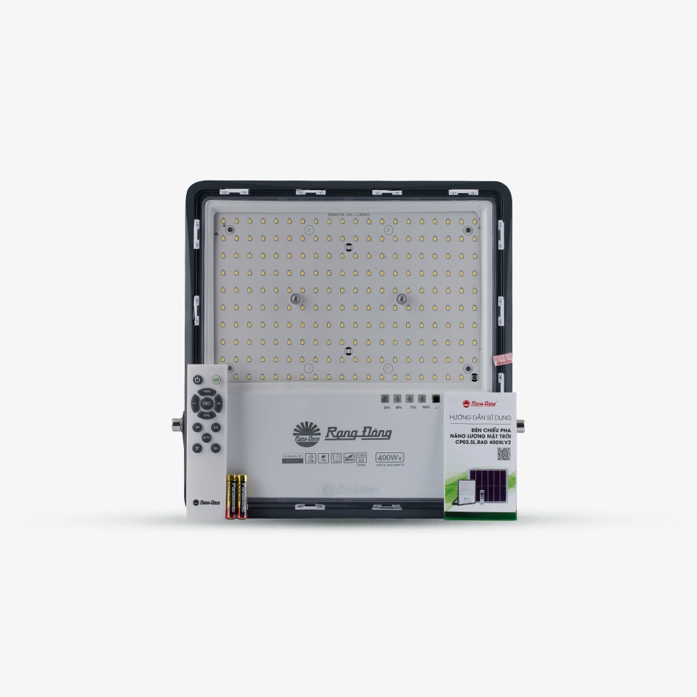 Đèn LED chiếu pha năng lượng mặt trời 400W CP03.SL.RAD 400W.V2