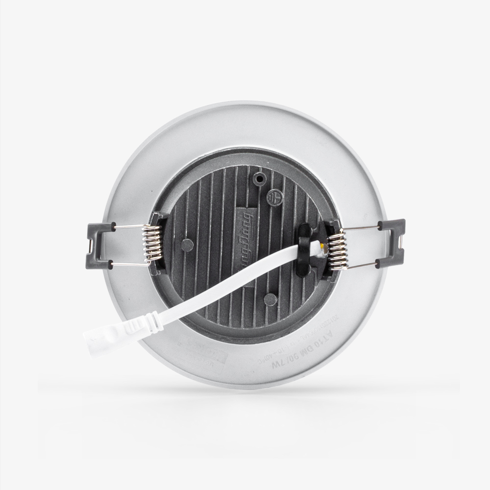 Đèn LED âm trần downlight đổi màu AT10 ĐM 90/8W