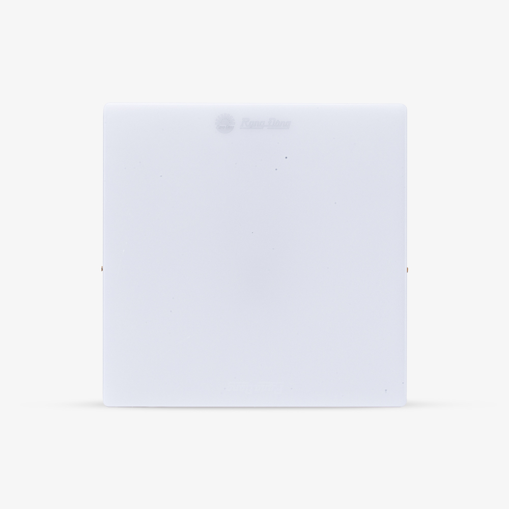Đèn LED ốp trần vuông đổi màu đế nhôm  LN12 ĐM 220x220/22W
