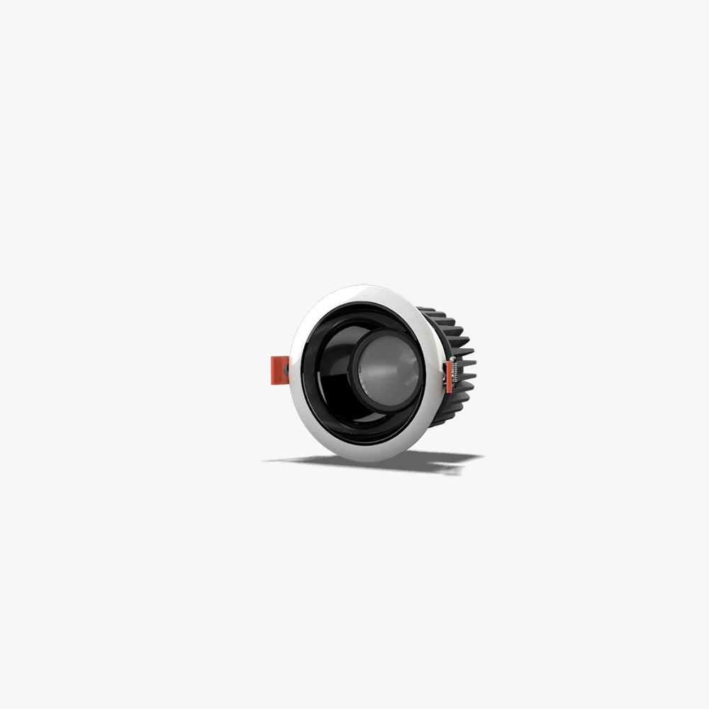 Đèn LED âm trần Downlight xoay góc AT25 80/10Wx1.PLUS