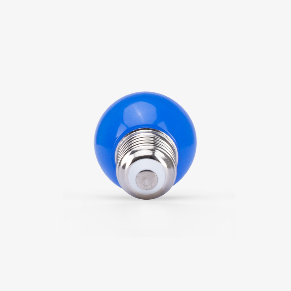 Bóng đèn LED BULB tròn 1W màu xanh lam A45B/1W