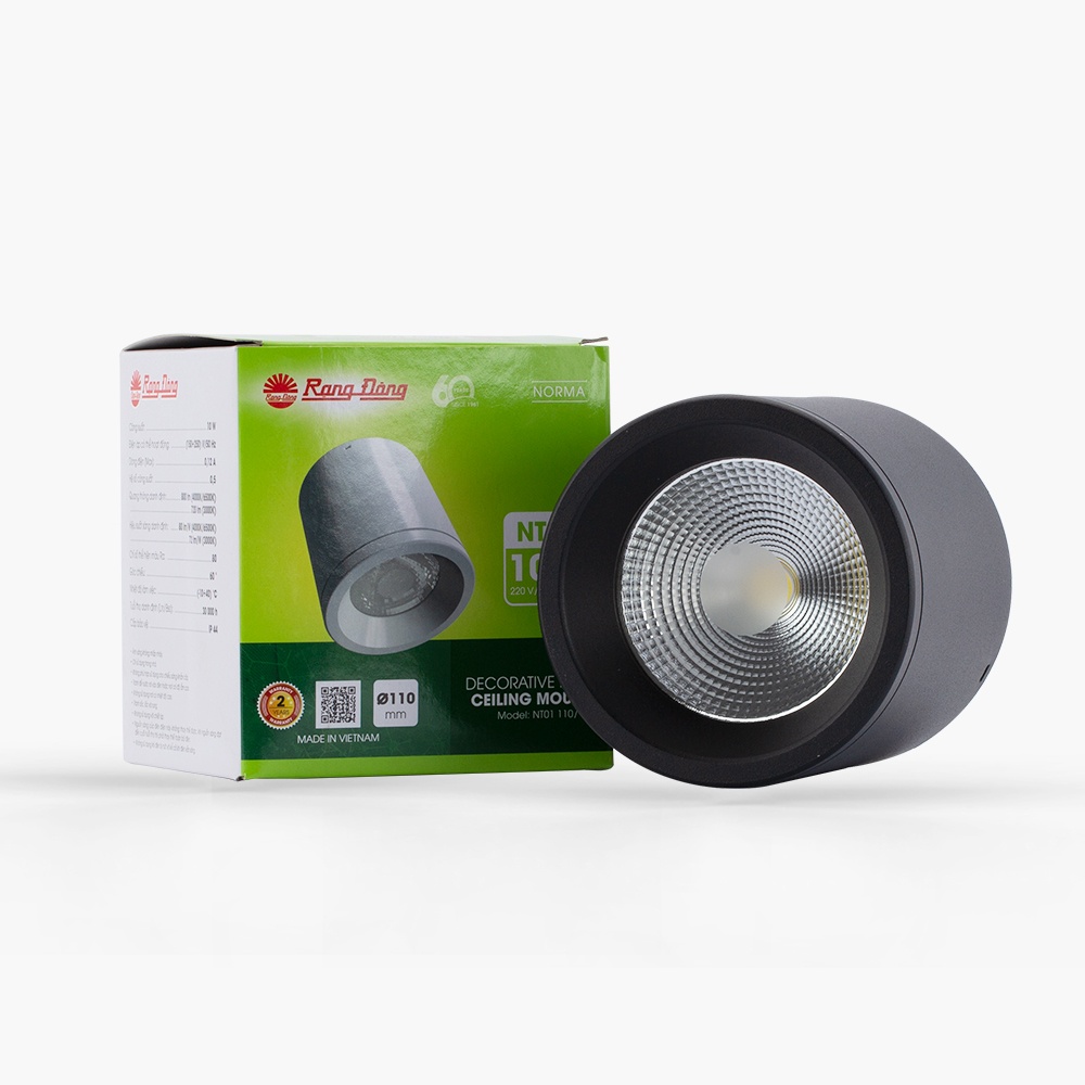 Đèn Downlight nổi trần trang trí 110/10W  NT01 110/10W