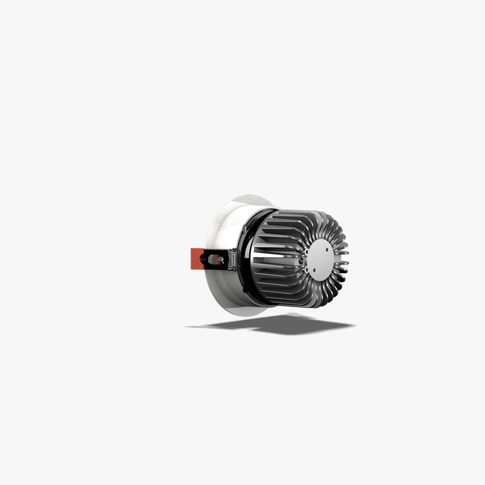 Đèn LED âm trần Downlight xoay góc AT25 80/10Wx1.PLUS