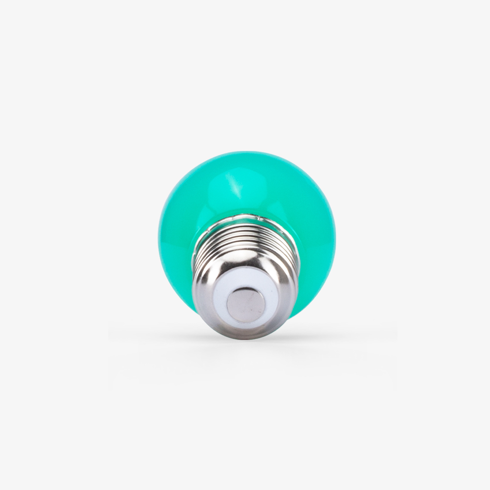 Bóng đèn LED BULB tròn 1W màu xanh lá A45G/1W