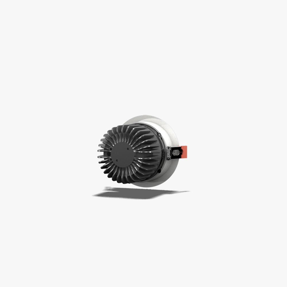 Đèn LED âm trần Downlight xoay góc AT25 80/10Wx1.PLUS