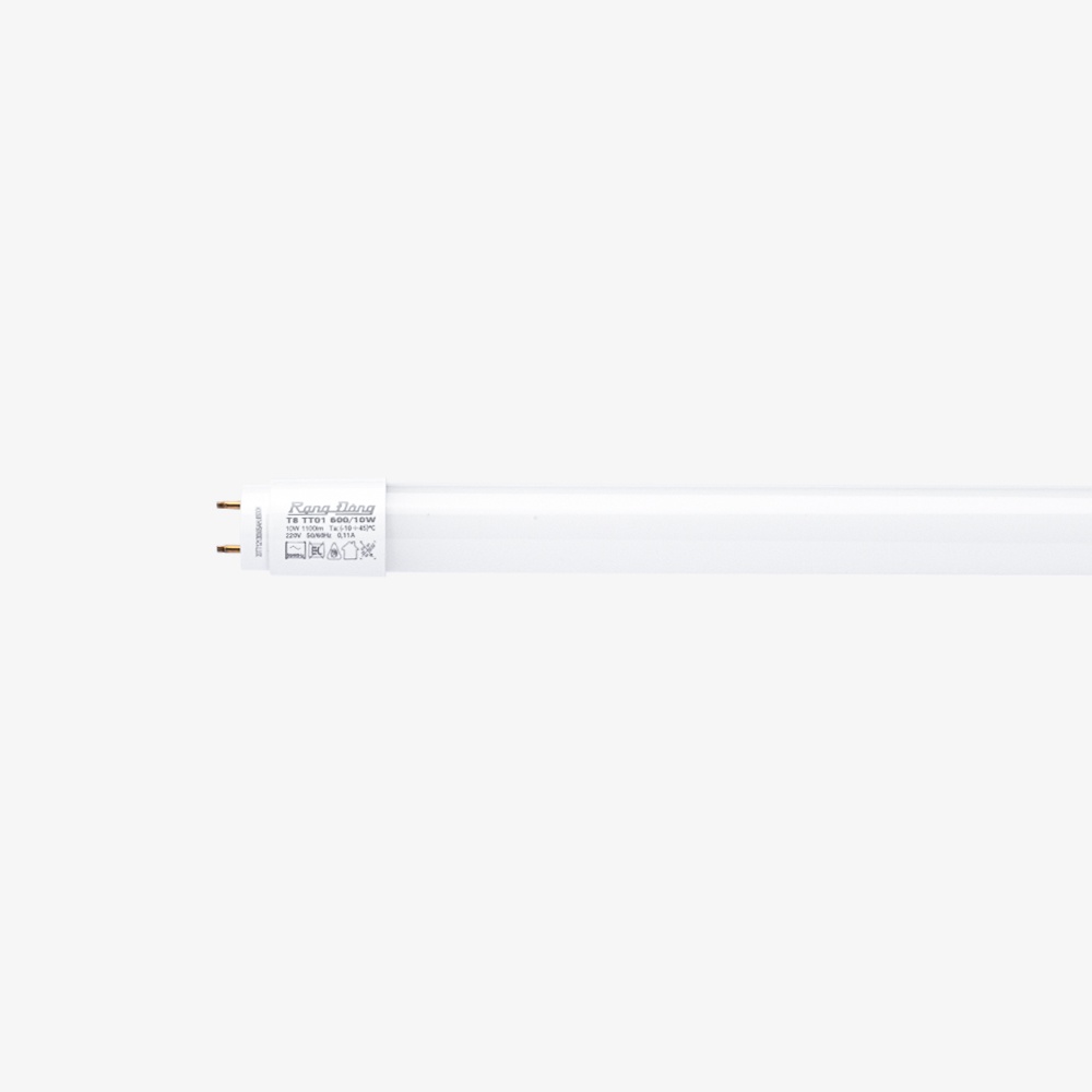 Bóng đèn LED Tuýp T8 0.6m 10W thủy tinh T8 TT01 600/10W