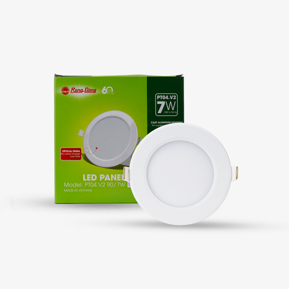Đèn LED Panel tròn 90/7W PT04.V2 90/7W