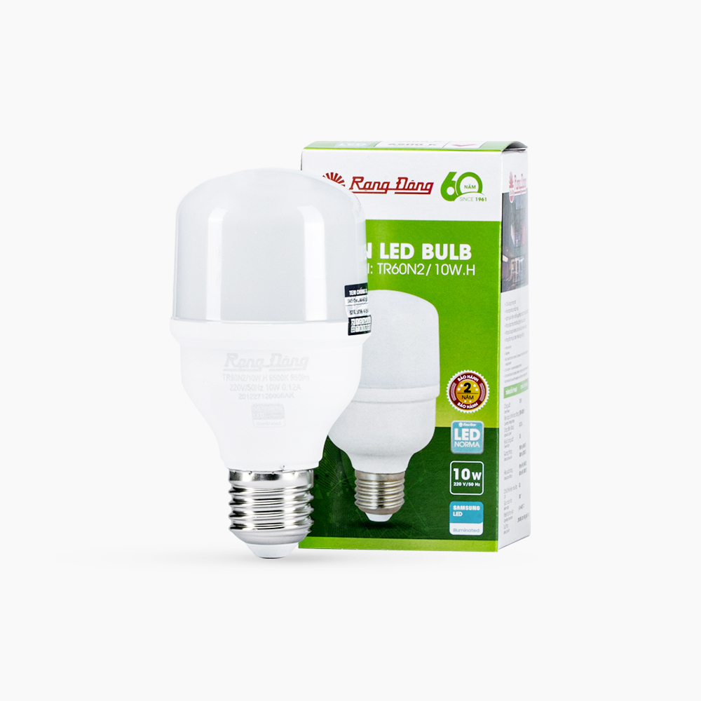 Bóng đèn LED BULB Trụ 10W TR60N2/10W.H