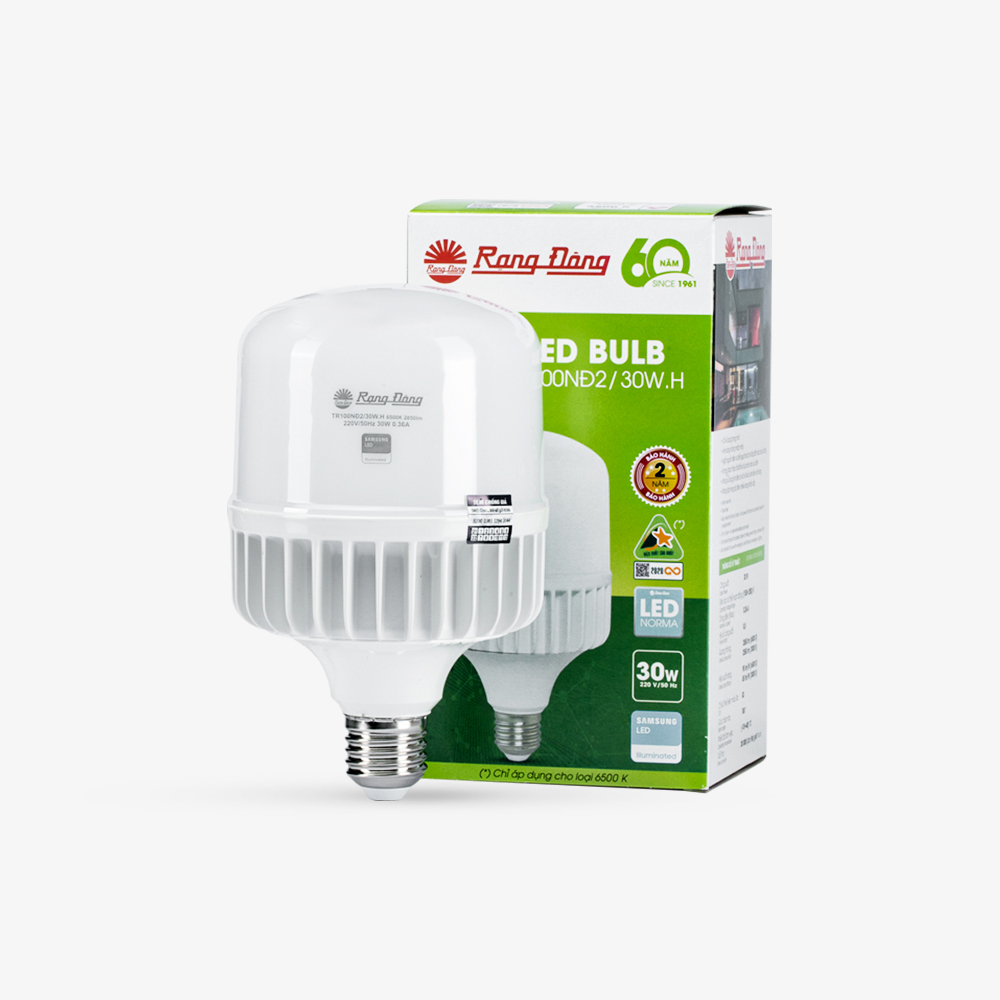 Bóng đèn LED BULB Trụ 30W TR100NĐ2/30W.H