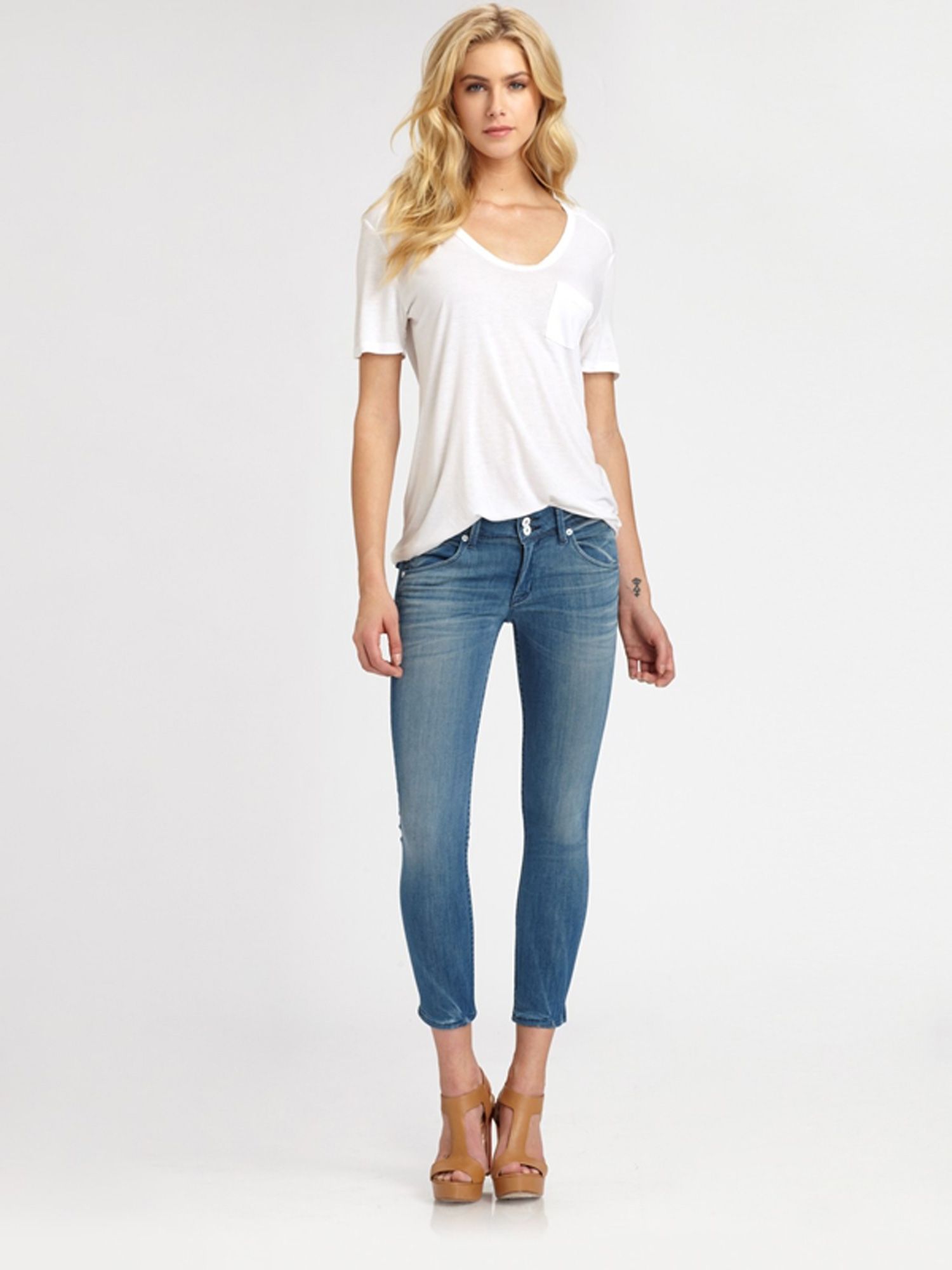 Quần jean skinny mix áo thun