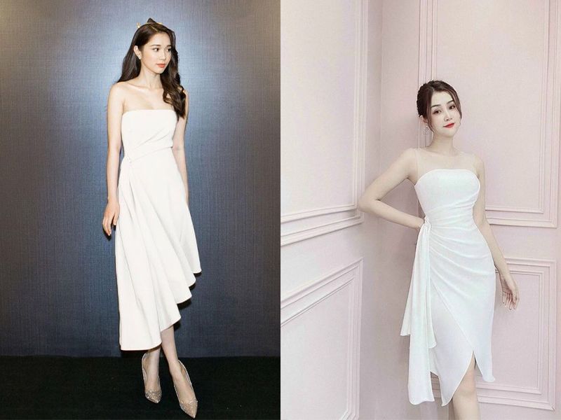 TOP 7 mẫu mẫu váy trắng dự tiệc sang trọng thanh lịch - Blog chia sẻ thông  tin