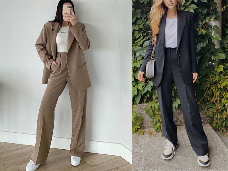 15+ tips phối áo blazer với chân váy cực xinh cho nàng tự tin