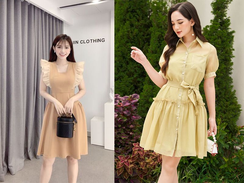 Chân váy dạ phong cách Hàn Quốc | Muasam24 - Yên Tâm Mua Sắm