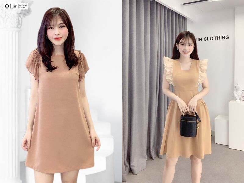 VÁY SUÔNG RỘNG VÁY BIGSIZE BẦU BÍ BON CHEN -Đầm bầu thời trang thiết kế  công sở dáng dài Hàn Quốc rẻ đẹp - Váy bầu đẹp rẻ - MixASale