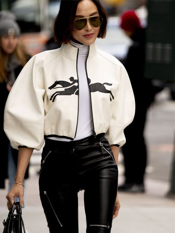 Streetstyle với khoác jacket