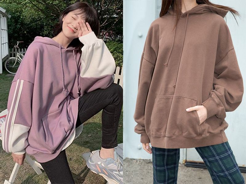 Vải chân cua may áo hoodie