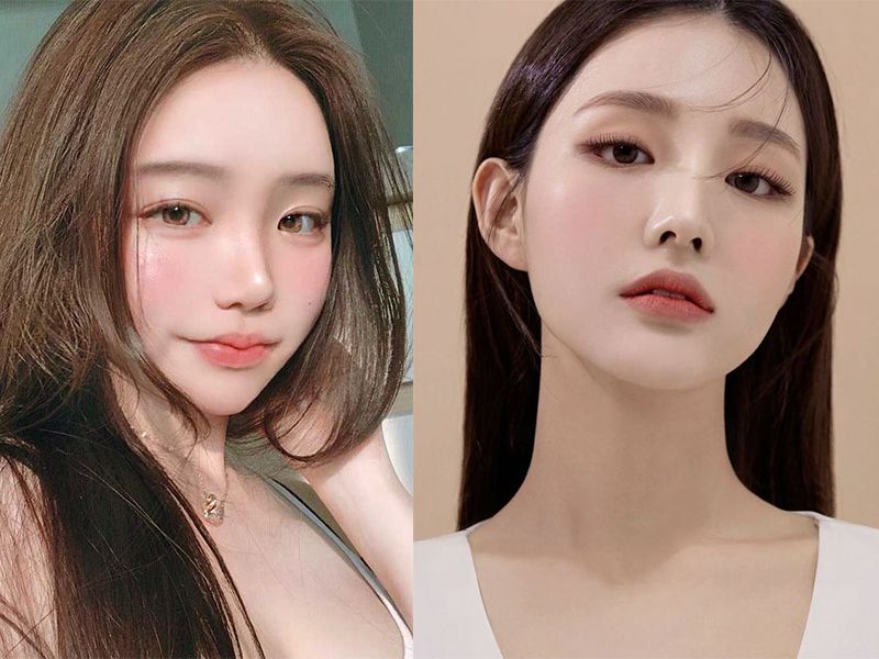 Cách make up đặc trưng của phong cách Ulzzang.