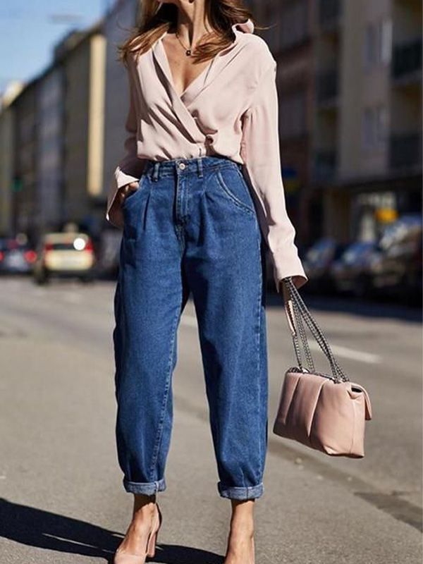 Mom jeans là gì?