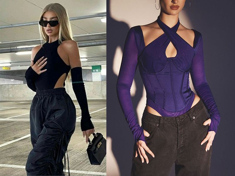 Khoe khéo vóc dáng với một chiếc bodysuit