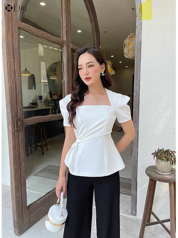 Chọn áo peplum thu hút ánh nhìn vào vòng 2