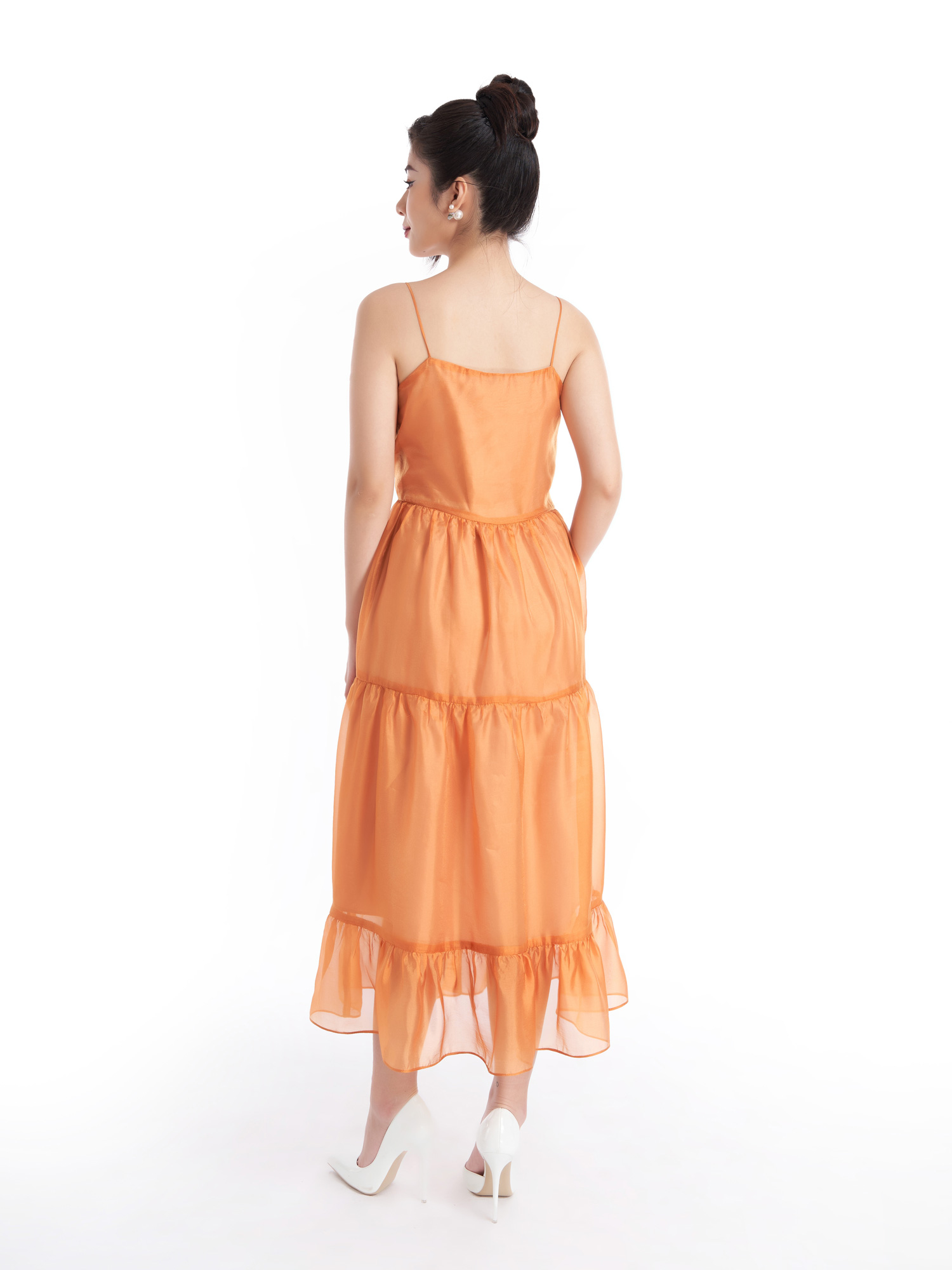 Váy Nữ Dress the Population Kayla Sleeveless High-Low Cut-Out Flowy Midi  Dress - Mua Sắm Hàng Hiệu