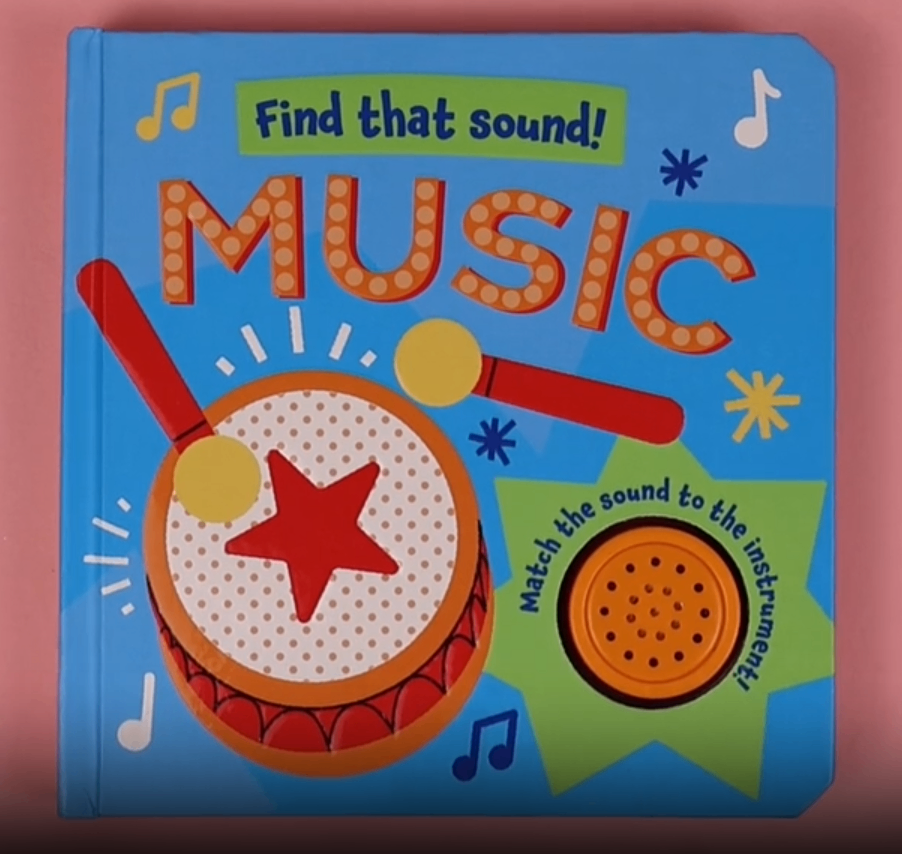 Sách Thiếu Nhi: ROUND BUTTON SOUND BOOK - MUSIC (FSC)
