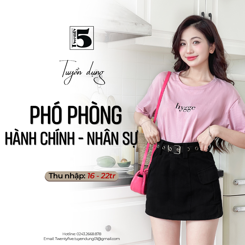 PHÓ PHÒNG HÀNH CHÍNH NHÂN SỰ