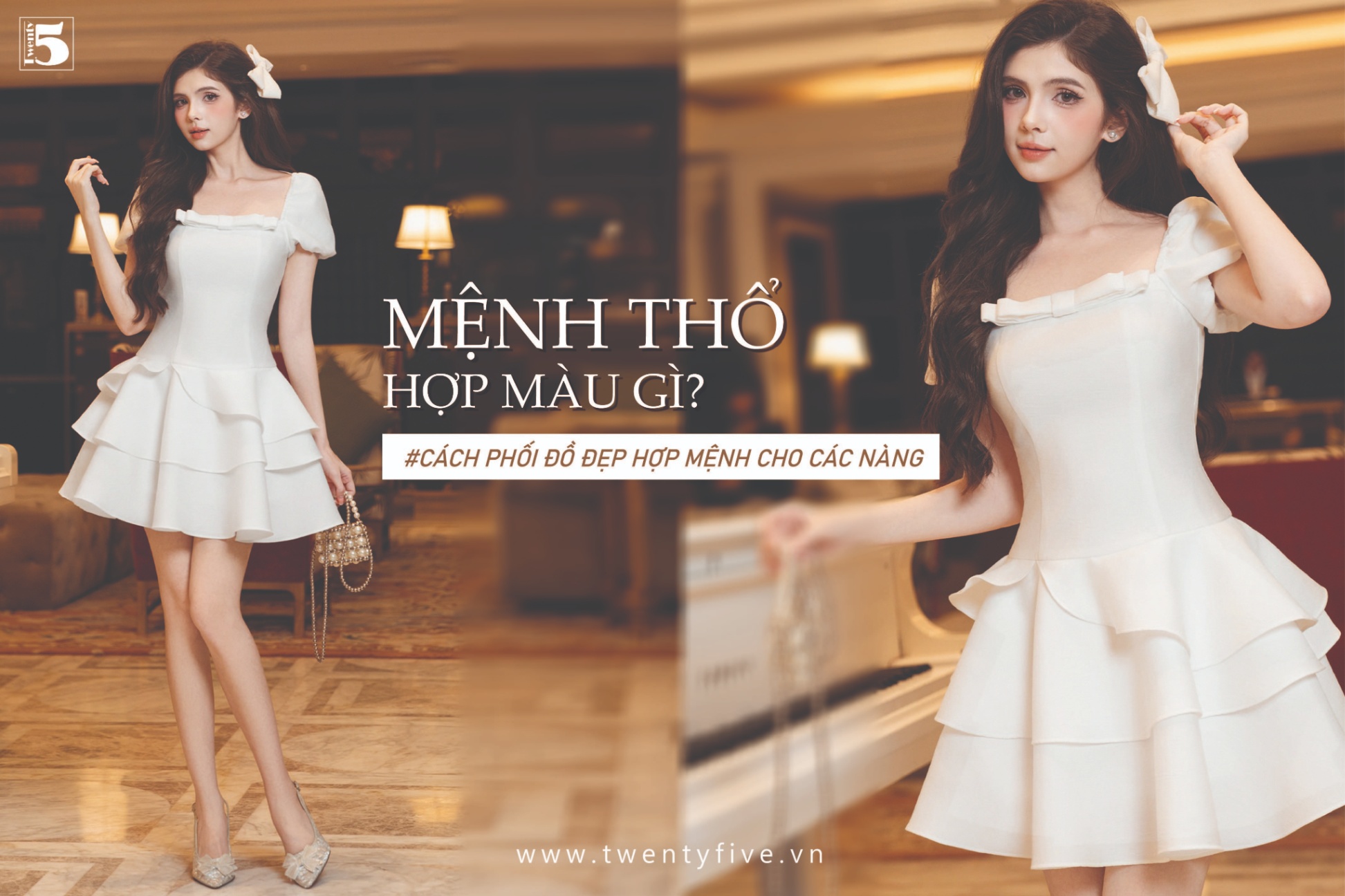 Mệnh Thổ Hợp Màu Gì? Cách Phối Đồ Đẹp Hợp Mệnh Cho Các Nàng Thêm May Mắn