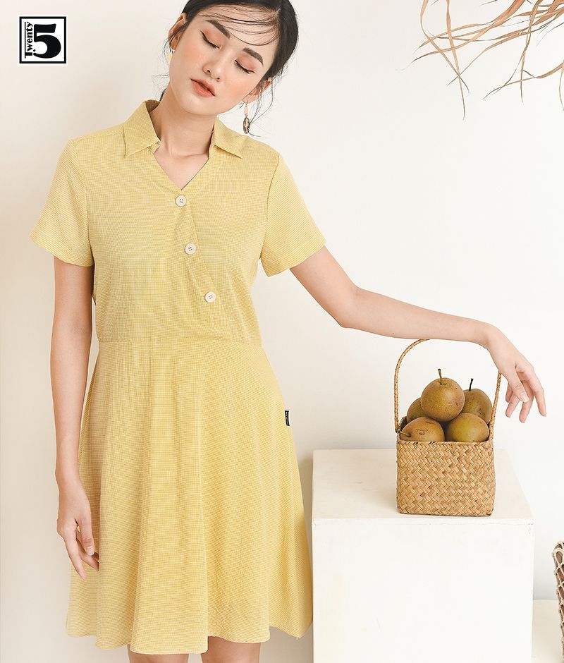 Váy caro vàng April Skirt Gem Clothing SP000514 - Chân váy | ThờiTrangNữ.vn