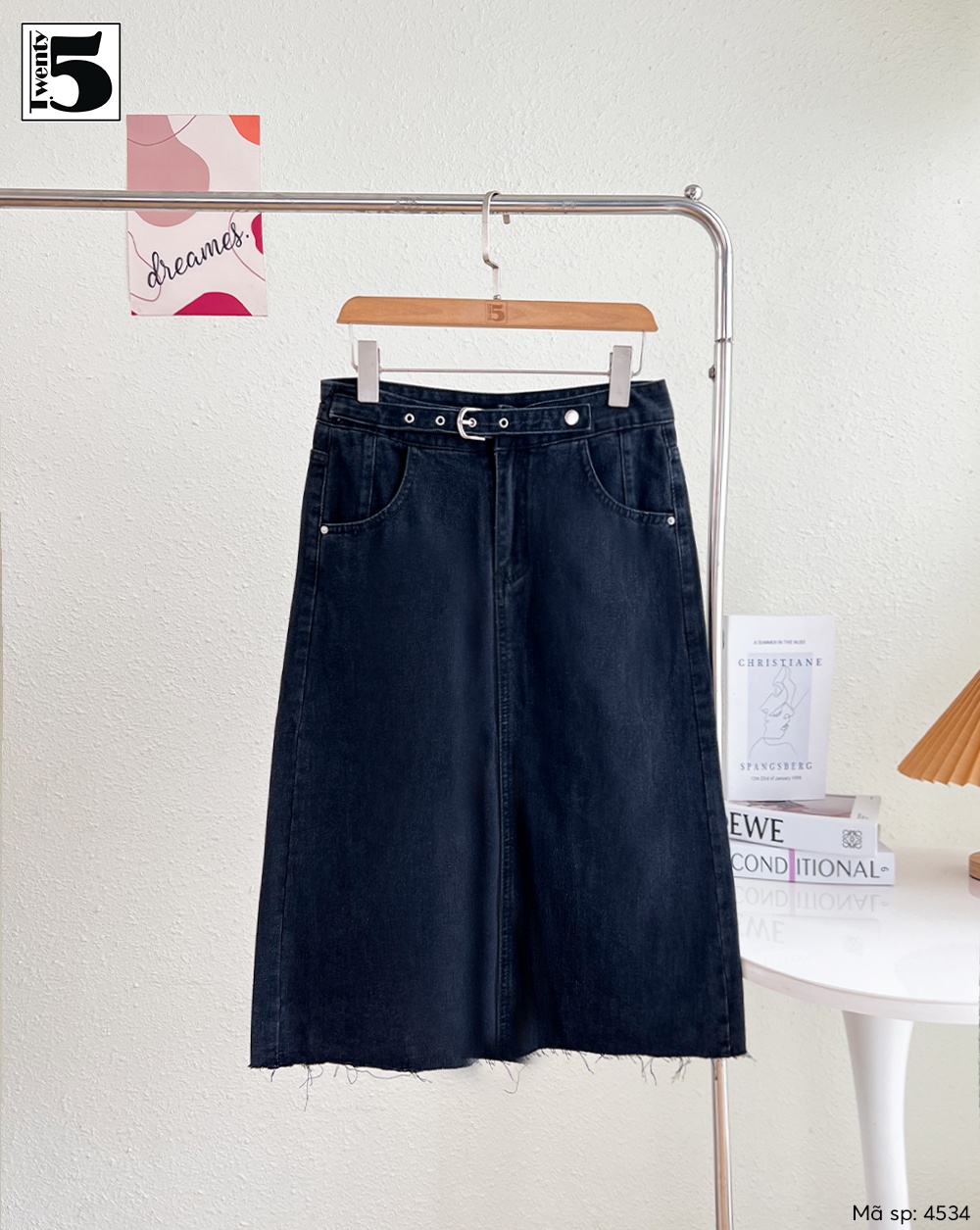 Chân váy jeans nữ - JEAN SKIRT | LimeOrange.vn