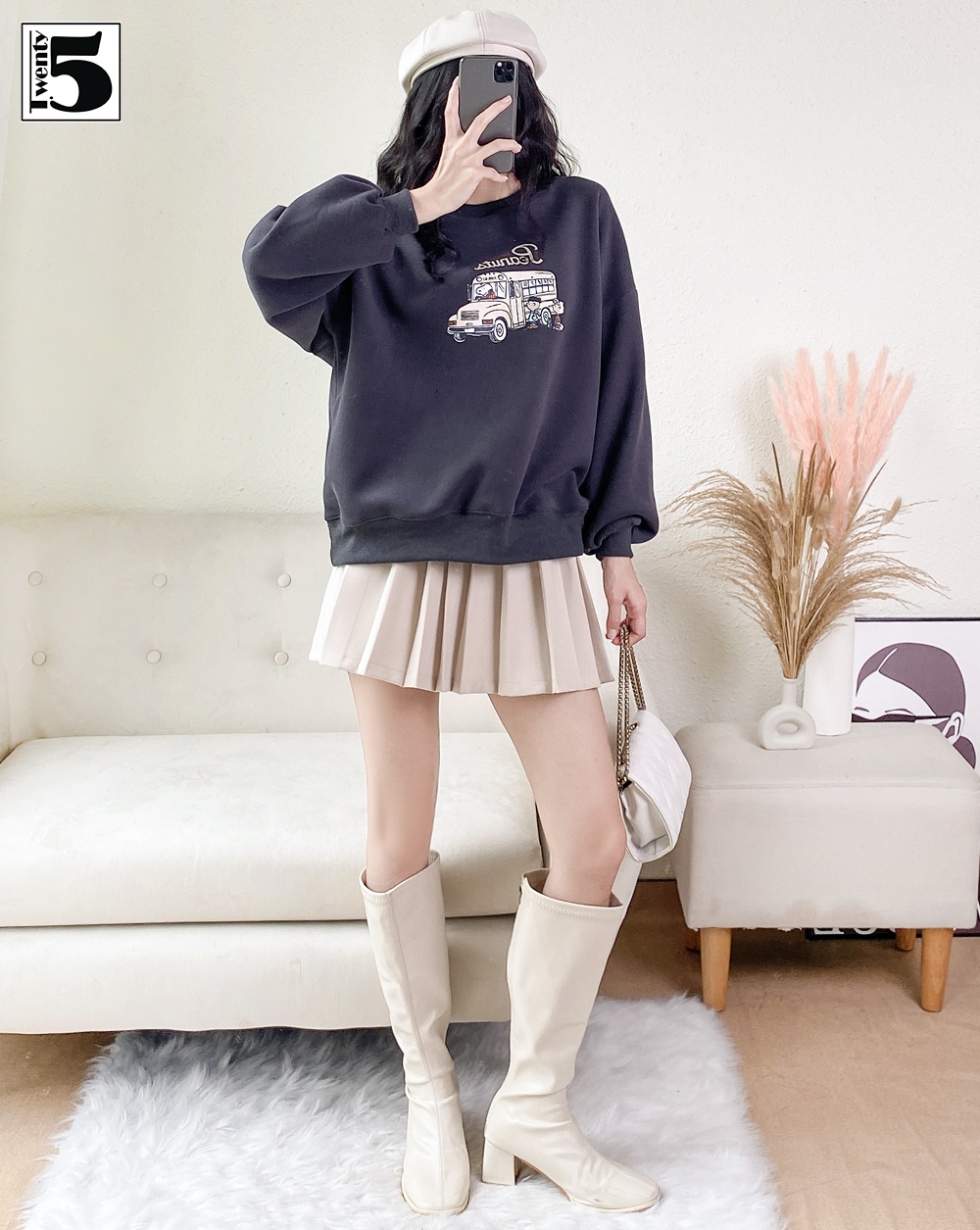 Giảm giá Váy hoodie nỉ mịn dày dặn hàng order - Mua Thông Minh