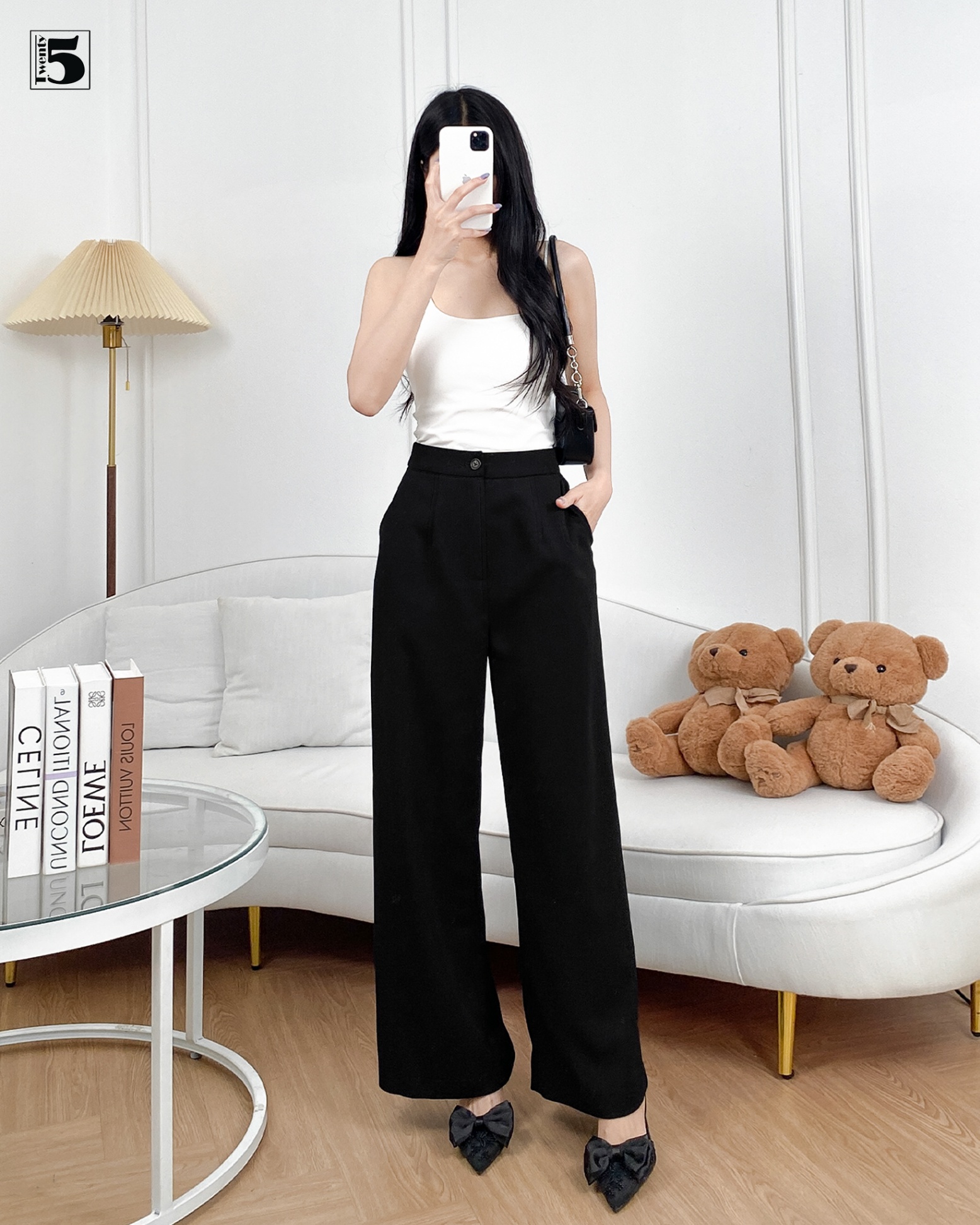 Quần Vải QL35-379 phong cách công sở thanh lịch