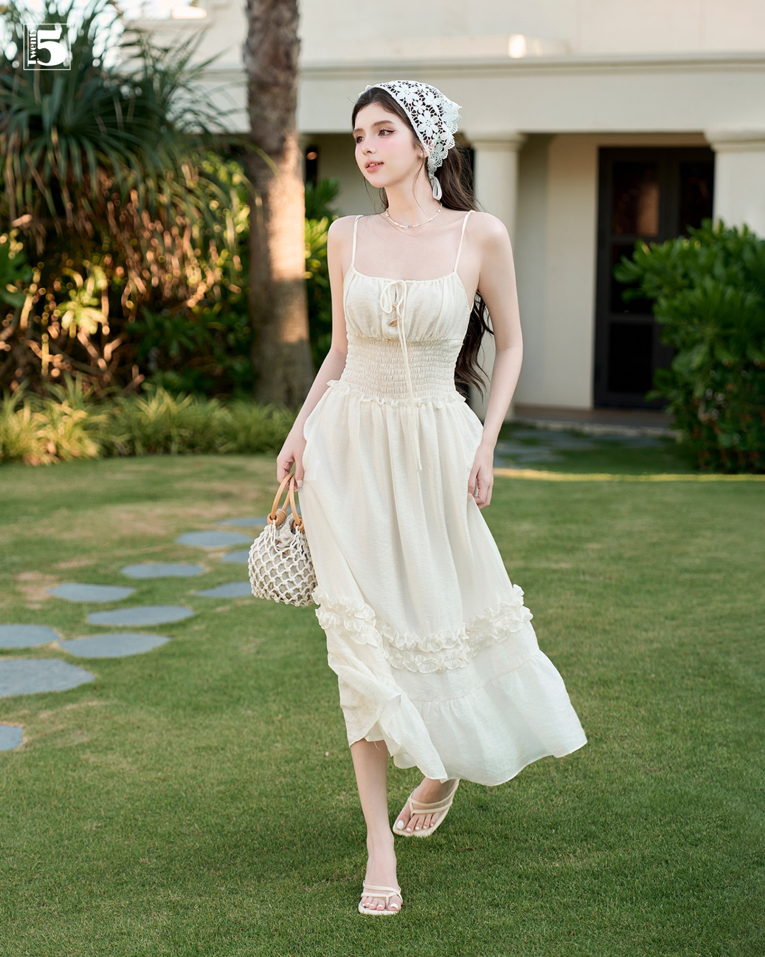 Đầm hai dây DH128-639