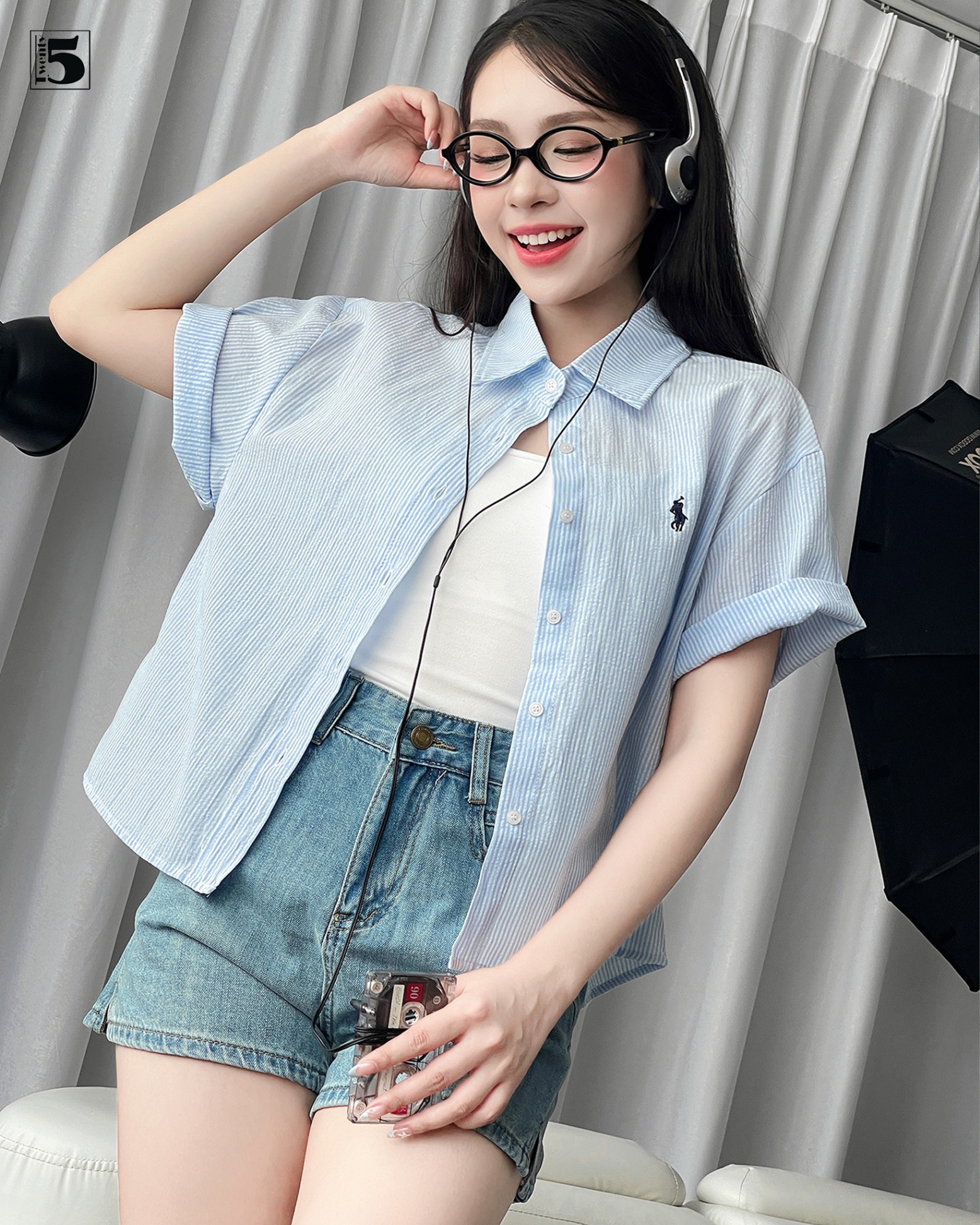 Quần short jeans 6711-249