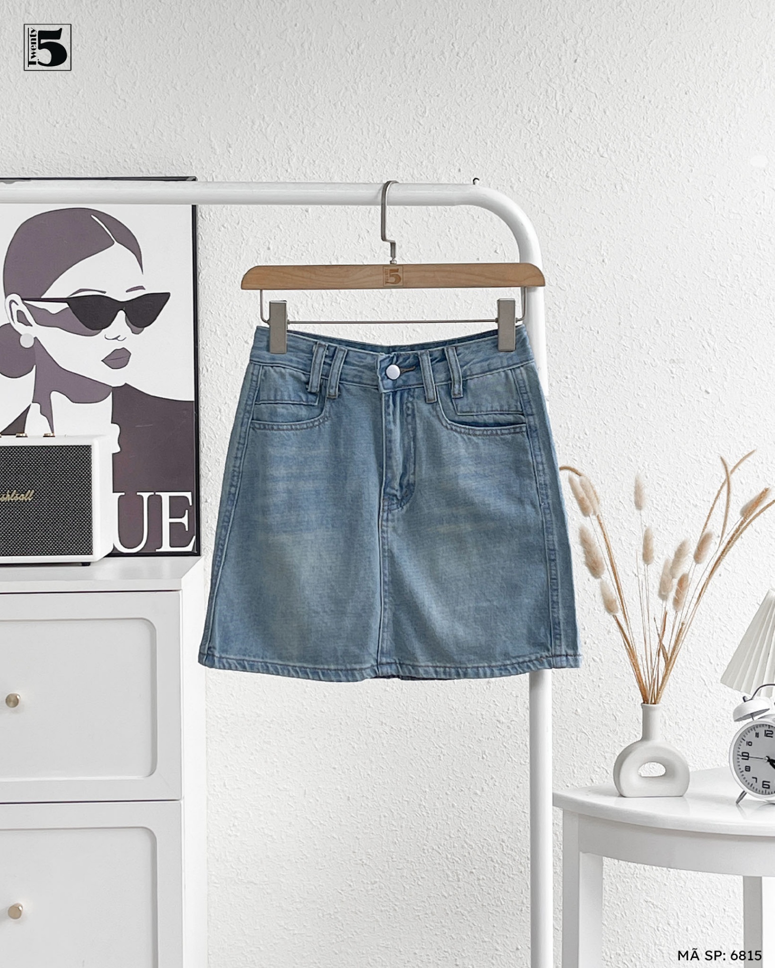 Chân váy ngắn jeans 6815-269