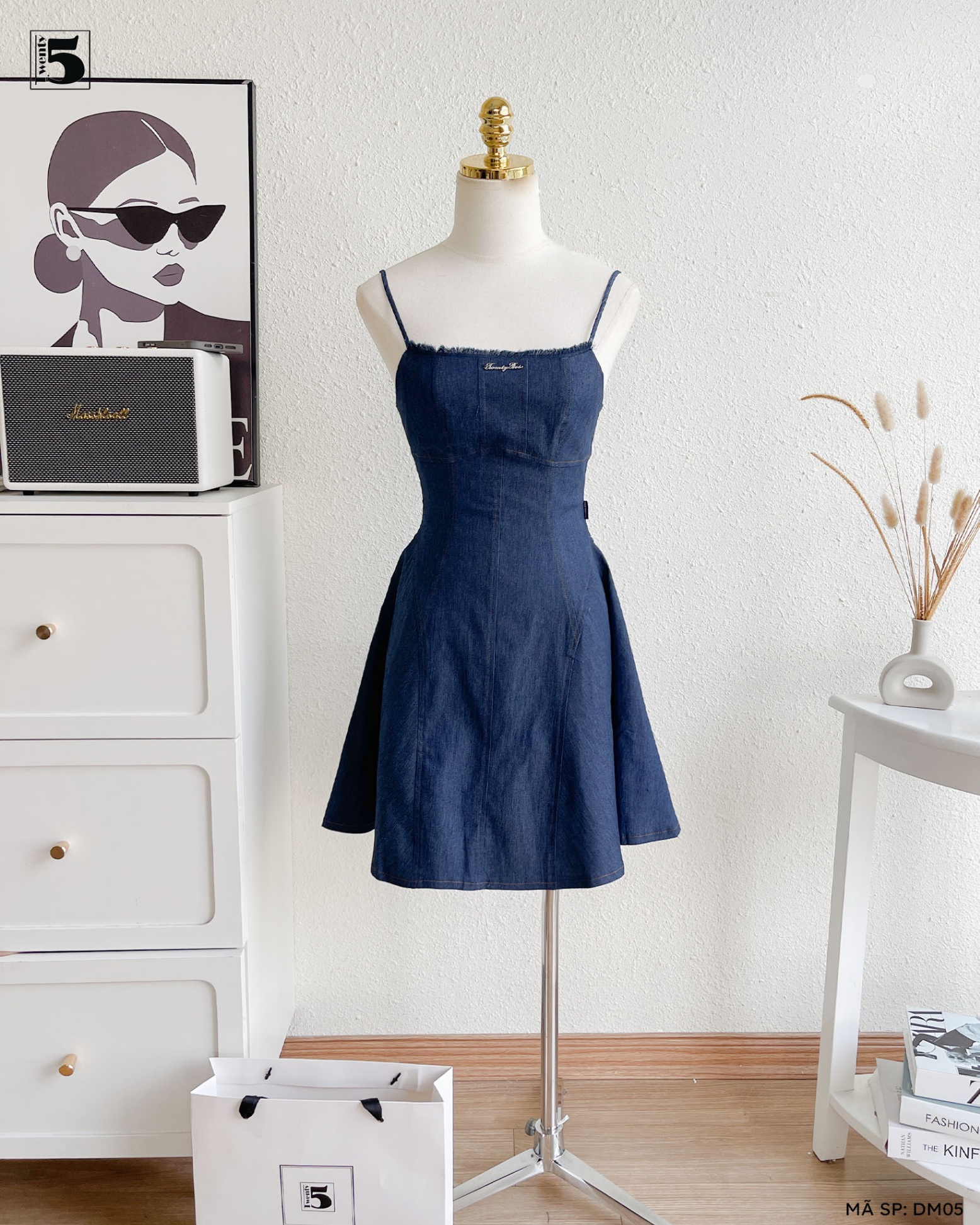 Đầm hai dây DM05-359